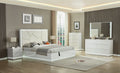 White Gloss 8 pcs Bedroom Set