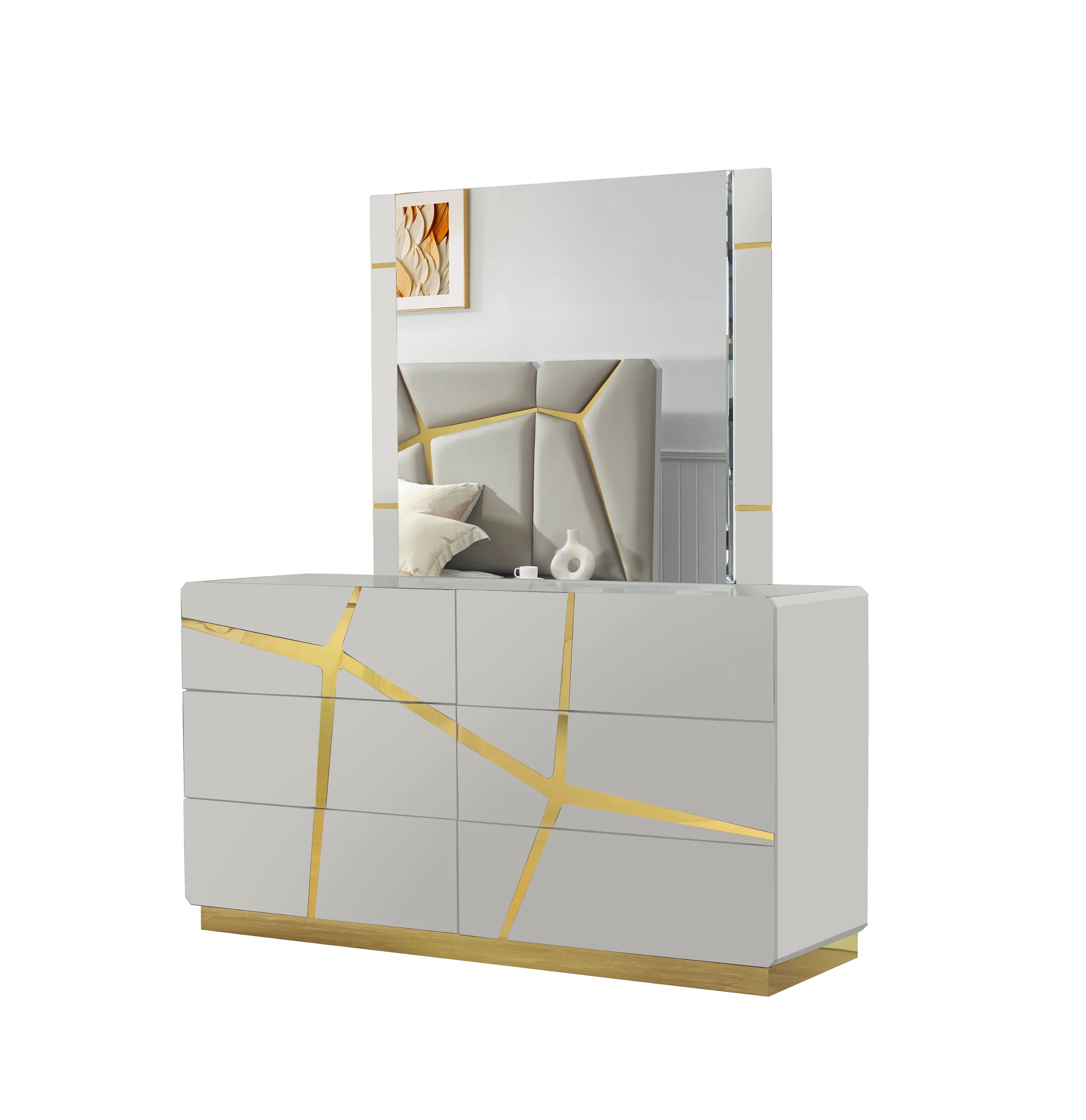 Milano 8Pcs Bedroom Set