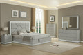 Grey Gloss 8 Pcs Bedroom Set